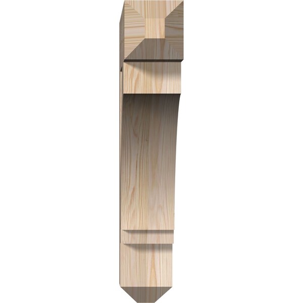 Imperial Craftsman Smooth Bracket, Douglas Fir, 5 1/2W X 30D X 30H